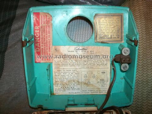 Silvertone DUR-PAC 8218 Ch= 528.53110 Order=57D 8218; Sears, Roebuck & Co. (ID = 1638651) Radio