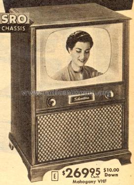 Silvertone M4139 or 4139 ; Sears, Roebuck & Co. (ID = 1341674) Televisore