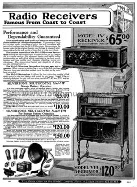 Silvertone 4 or IV Neutrodyne ; Sears, Roebuck & Co. (ID = 1138488) Radio