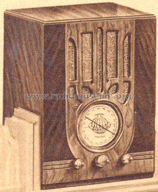 Silvertone 4462 Ch= 101.408 Order= 57D 4462; Sears, Roebuck & Co. (ID = 1275370) Radio