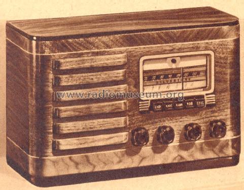 Silvertone Order= 57D 6324 Ch= 101.570 ; Sears, Roebuck & Co. (ID = 1296651) Radio