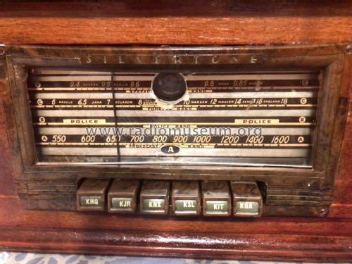 Silvertone Order= 57D 6325 Ch= 101.572; Sears, Roebuck & Co. (ID = 2416216) Radio