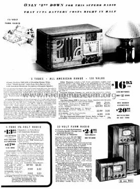 Silvertone Order= 57D 6351 Ch= 101.580; Sears, Roebuck & Co. (ID = 1297698) Radio