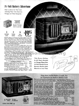 Silvertone Order= 57D 6353 Ch= 101.577; Sears, Roebuck & Co. (ID = 1304216) Radio