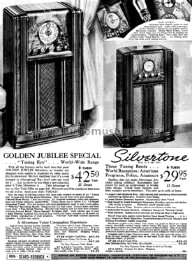 Silvertone Order= 57DM 4485 Ch= 101.410; Sears, Roebuck & Co. (ID = 1275382) Radio