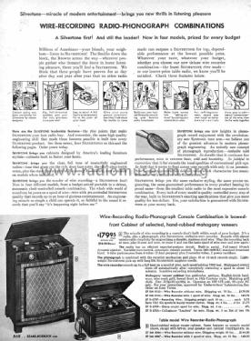 Silvertone Order= 57DM 8086 Ch= 101.814-2B; Sears, Roebuck & Co. (ID = 1318175) Radio