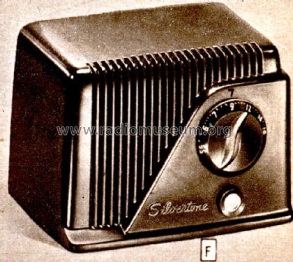 Silvertone Order= 57E 09000; Sears, Roebuck & Co. (ID = 1730297) Radio