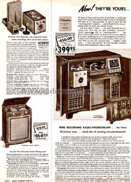 Silvertone Order= 57E 09170, 57E 09172; Sears, Roebuck & Co. (ID = 1730270) R-Player