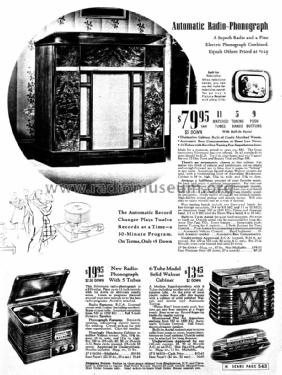 Silvertone Order= 57E 6326 Ch= 110.987; Sears, Roebuck & Co. (ID = 1298190) Radio