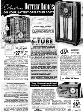 Silvertone 4472 Ch= 101.464 Order= 57EM 4472; Sears, Roebuck & Co. (ID = 1275788) Radio