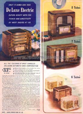 Silvertone Order= 57F 1591 Ch= 100.353; Sears, Roebuck & Co. (ID = 1306957) Radio