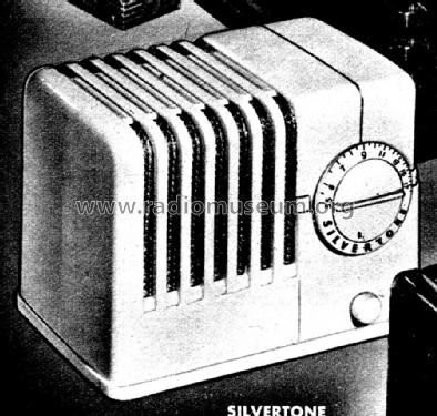 Silvertone 4505 Streamliner Order= 57F 4505 Ch= 101.393; Sears, Roebuck & Co. (ID = 1288030) Radio