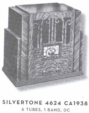 Silvertone Order= 57F 4624 or 57FM 4625; Sears, Roebuck & Co. (ID = 1564894) Radio