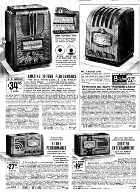 Silvertone 4660 Order= 57F 4660 Ch= 101.487; Sears, Roebuck & Co. (ID = 1275911) Radio