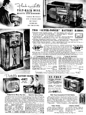 Silvertone Order= 57FM 4628 or 4629 Ch= 101.472; Sears, Roebuck & Co. (ID = 1276752) Radio