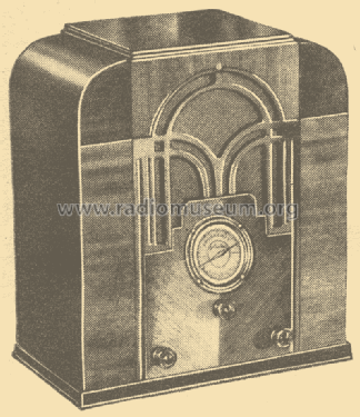 Silvertone 1863 Order= 57H 1863; Sears, Roebuck & Co. (ID = 1270266) Radio