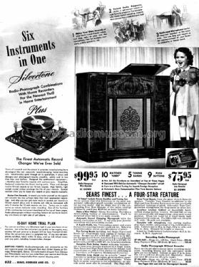 Silvertone Order= 57HM 5601 Ch= 101.629-1A; Sears, Roebuck & Co. (ID = 1309847) Radio