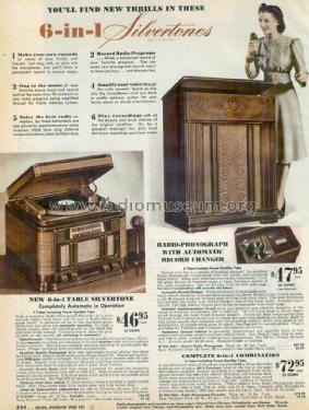 Silvertone Order= 57HM 5661 Ch= 101.633; Sears, Roebuck & Co. (ID = 1342270) Radio