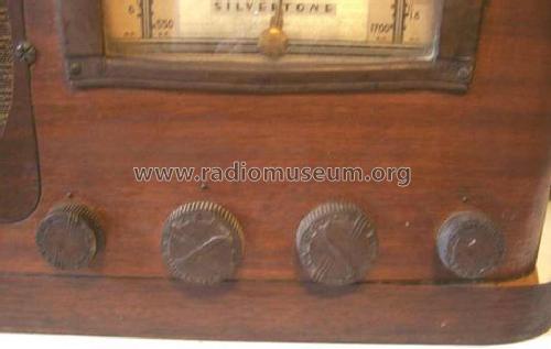 Silvertone Order= 57K 6023 Ch= 101.506; Sears, Roebuck & Co. (ID = 1300489) Radio