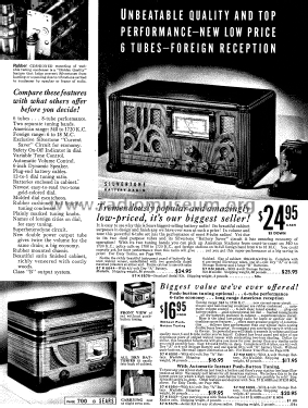 Silvertone Order= 57KM 6045 Ch= 101.505; Sears, Roebuck & Co. (ID = 1284805) Radio