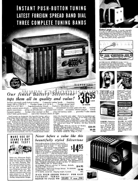 Silvertone 6048 Ch= 101.524-1; Sears, Roebuck & Co. (ID = 1284825) Radio