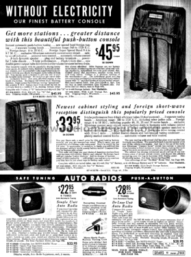 Silvertone Order= 57KM 6064 Ch= 101.505; Sears, Roebuck & Co. (ID = 1284866) Radio