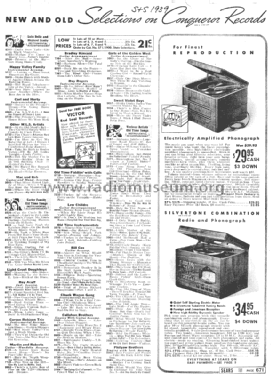 Silvertone Order= 57L 5825; Sears, Roebuck & Co. (ID = 1287495) Ton-Bild