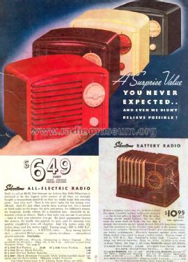 Silvertone Order= 57L 6165; Sears, Roebuck & Co. (ID = 1286249) Radio