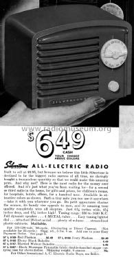 Silvertone Order= 57L 6165; Sears, Roebuck & Co. (ID = 1286250) Radio