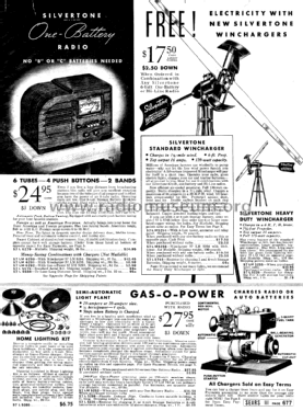 Silvertone Order= 57L 6270 Ch= 101.552 ; Sears, Roebuck & Co. (ID = 1287988) Radio