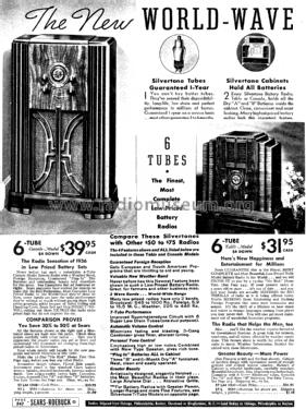 Silvertone 1948 Order= 57LM 1948; Sears, Roebuck & Co. (ID = 1272343) Radio