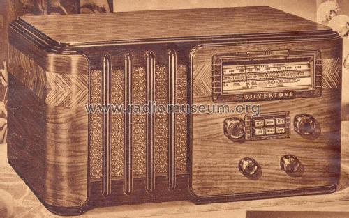 Silvertone Order= 57LM 6247 Ch= 101.551; Sears, Roebuck & Co. (ID = 1287517) Radio