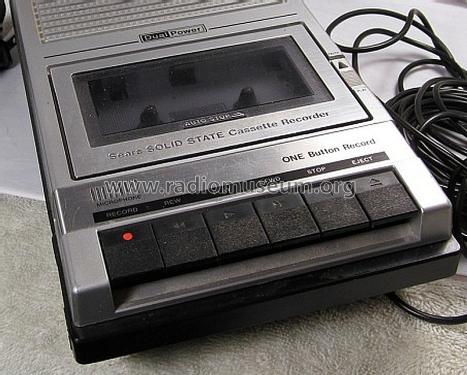 Solid State Cassette Recorder 21675 Code No.: 6121675; Sears, Roebuck & Co. (ID = 1429606) Sonido-V