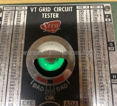 VT Grid Circuit Tester GCT-8; Seco Manufacturing (ID = 2710578) Equipment