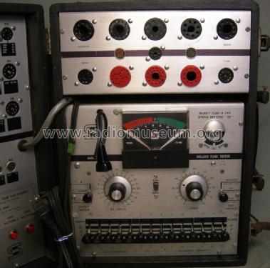 Deluxe Tube Tester 107C Equipment Seco Manufacturing |Radiomuseum.org