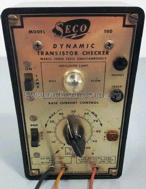 Dynamic Transistor Checker 100; Seco Manufacturing (ID = 2488631) Equipment