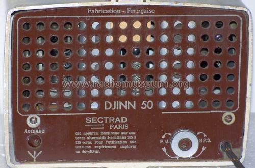 Djinn 50; Sectrad; Paris (ID = 1678530) Radio