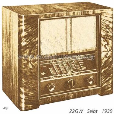 22GW; Seibt, Dr. Georg (ID = 912) Radio