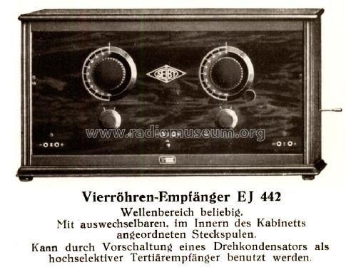 EI 442 ; Seibt, Dr. Georg (ID = 1627332) Radio