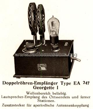 Georgette I EA247; Seibt, Dr. Georg (ID = 1626548) Radio