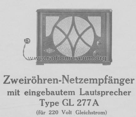 GL277a; Seibt, Dr. Georg (ID = 1821107) Radio