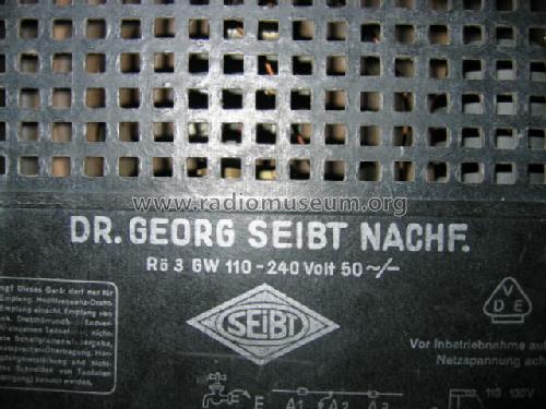 Rö3 GW ; Seibt, Dr. Georg (ID = 1234962) Radio