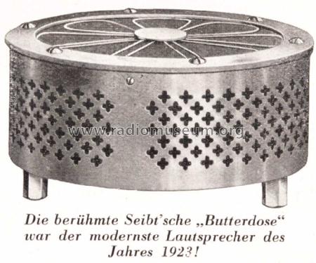 TL11 'Butterdose'; Seibt, Dr. Georg (ID = 992427) Speaker-P