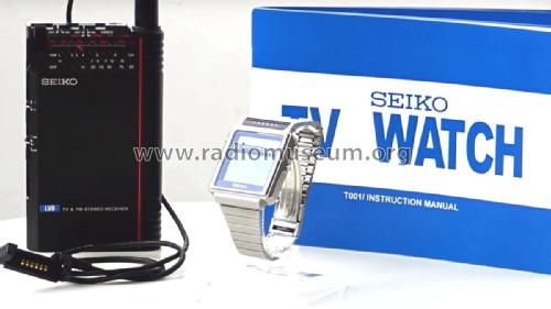 TV Watch DXA002 Japanese vers. TV Radio Seiko Co. Ltd. Radiomuseum