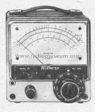 Telemeter Röhrenvoltmeter 100; Sell & Stemmler SST; (ID = 412623) Equipment