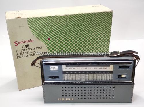 AM-FM Eleven Transistor 1100; Seminole Sans & (ID = 2920229) Radio