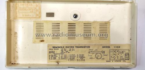 AM-FM Eleven Transistor 1100; Seminole Sans & (ID = 2920238) Radio