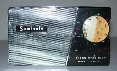 Transistor Six TR-221 ; Seminole Sans & (ID = 2290416) Radio