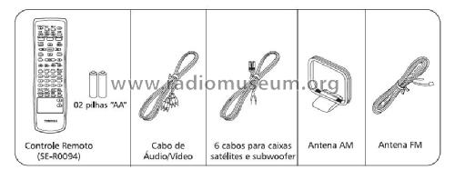 Toshiba DVD Receiver SD 43HT; SEMP -TCL, Toshiba, (ID = 1986830) Radio