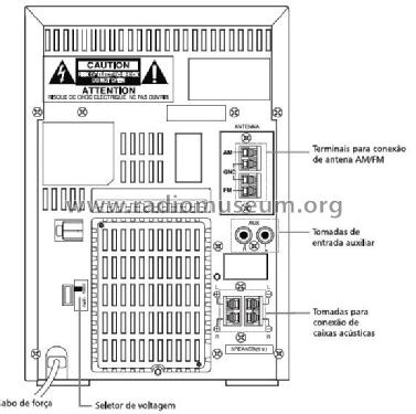 Toshiba Micro System MC-752MP; SEMP -TCL, Toshiba, (ID = 1885605) Radio